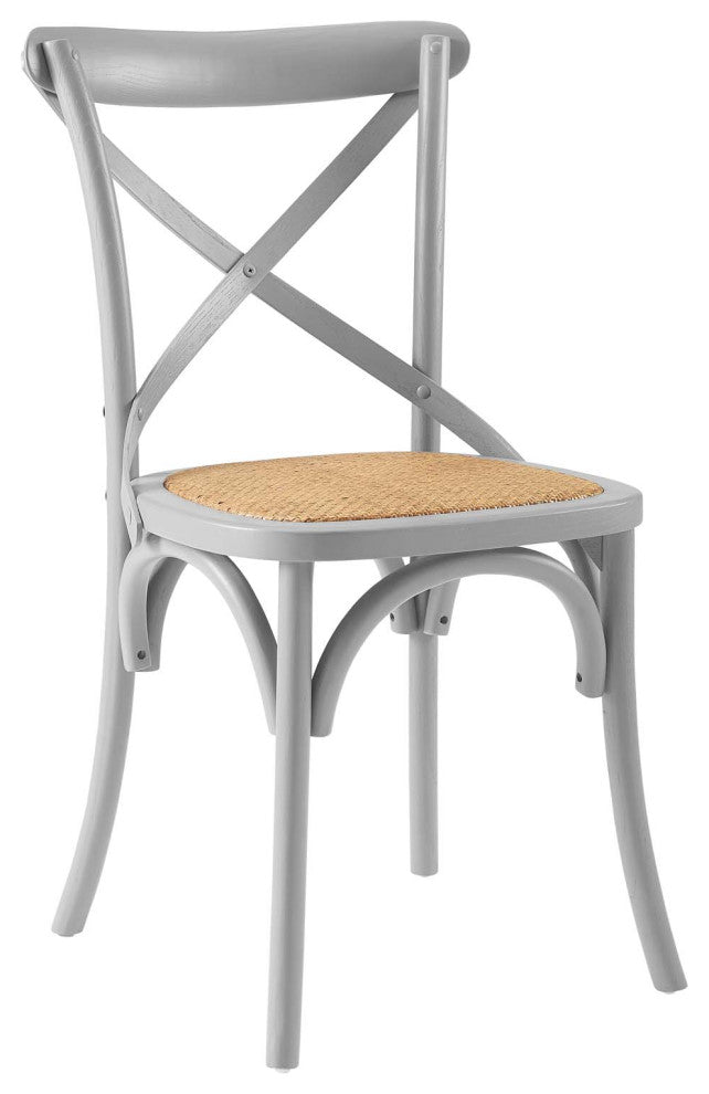 Gear Dining Side Chair, Light Gray