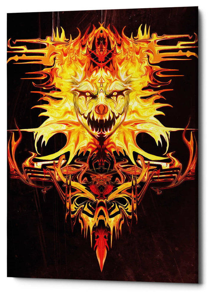 Epic Graffiti "Trickster" by Michael Stewart Giclee Canvas Wall Art, 12"x18"