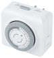 WAC Lighting Power Supply Mechanical Timer, White
