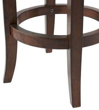 Natick Bar Stool, Distressed Walnut, Counter Height