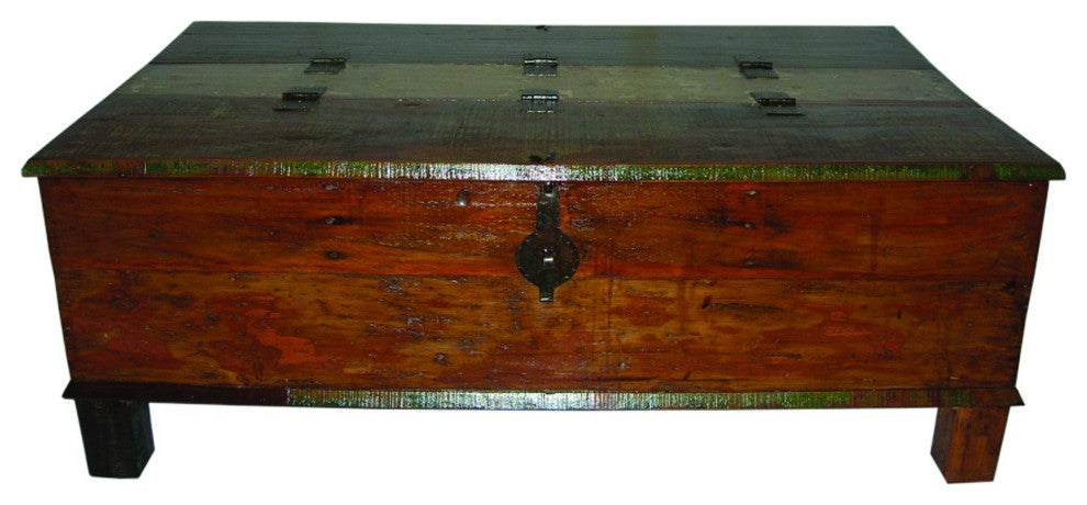 Brown Toned Wooden Coffee Table
