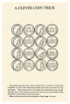 "A Clever Coin Trick - 16 Pennies" Digital Paper Print by Retromagic, 17"x24"