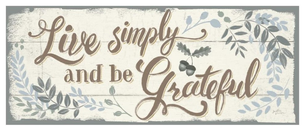 "Grateful Season VII" Digital Paper Print by Janelle Penner, 62"x26"