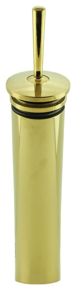 Tall Waterfall Faucet Heavy Cast Brass Gold PVD Round Renovators Supply