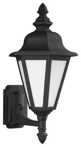 Generation Lighting Lighting Medium Uplight 1-Light Outdoor Lantern, Black