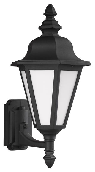 Generation Lighting Lighting Medium Uplight 1-Light Outdoor Lantern, Black