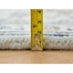 White, Hand Knotted, Nain Design, 250 KPSI 100% Wool XL Runner Rug, 2'6"x22'9"