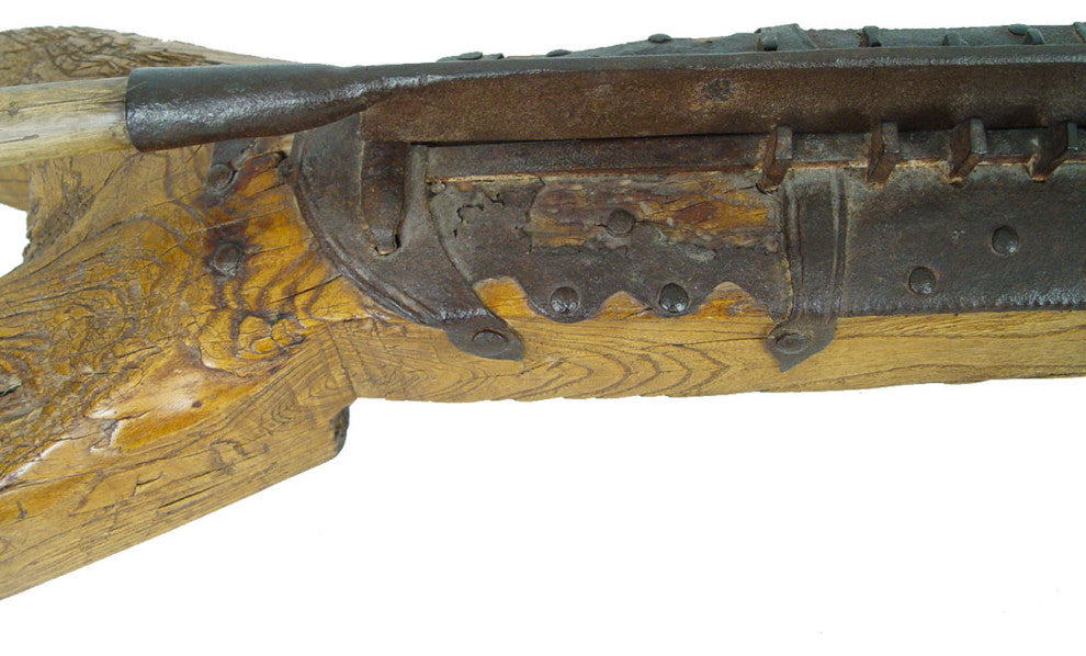Consiged 20th Century Chinese Massive Grass Chopper