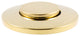 Replacement Disposal Air Switch Trim, Polished Brass