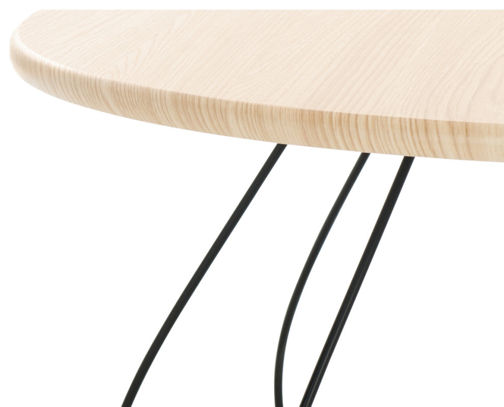 Safavieh Tonino Coffee Table, Natural Oak/Black