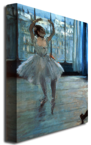 'Dancer in Front of a Window' Canvas Art by Edgar Degas