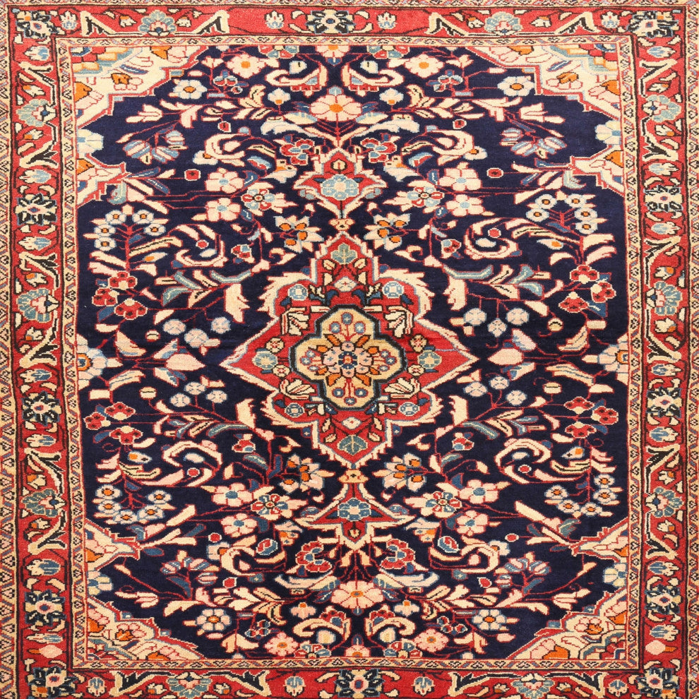 Ahgly Company Indoor Square Traditional Area Rugs, 5' Square