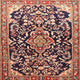 Ahgly Company Indoor Square Traditional Area Rugs, 5' Square