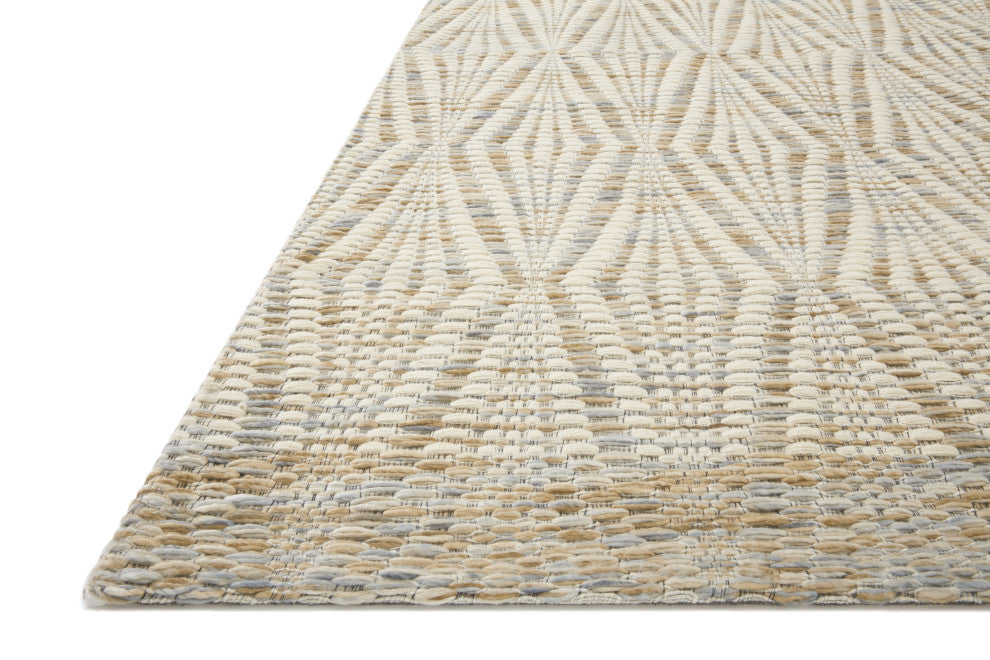 Loloi Kenzie Ivory / Sand 2'-3" x 3'-9" Area Rug