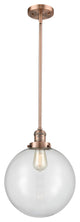Beacon Mini Pendant, Antique Copper, Clear