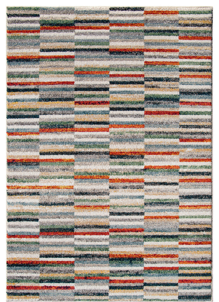 Orian Gemstone Tamley Multi Beige Area Rug 7'10" x 10'10"