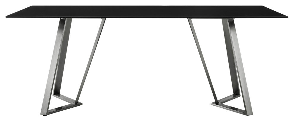 Cressida and Skye Gray Fabric 5-Piece Rectangular Dining Set