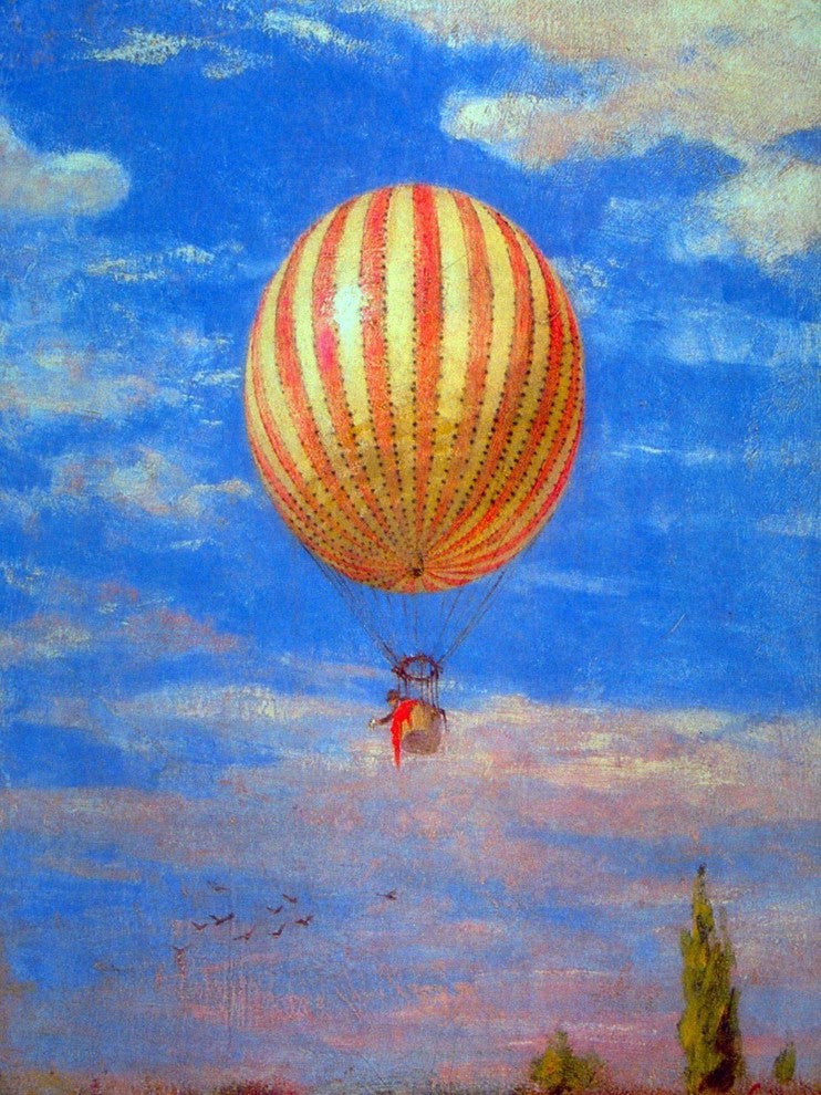 Tile Mural, The Baloon By Merse Ceramic, Glossy