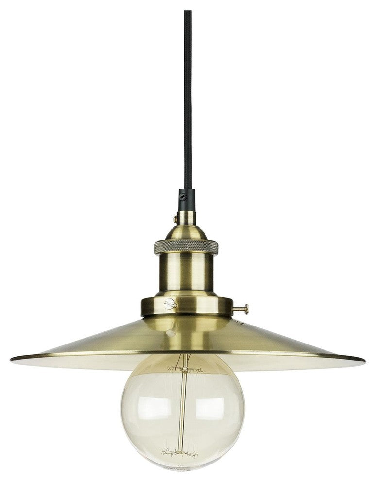 Sunlite 10" Shallow Canopy Oil Rubbed Bronze Antique Style Pendant Fixture