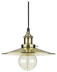 Sunlite 10" Shallow Canopy Oil Rubbed Bronze Antique Style Pendant Fixture