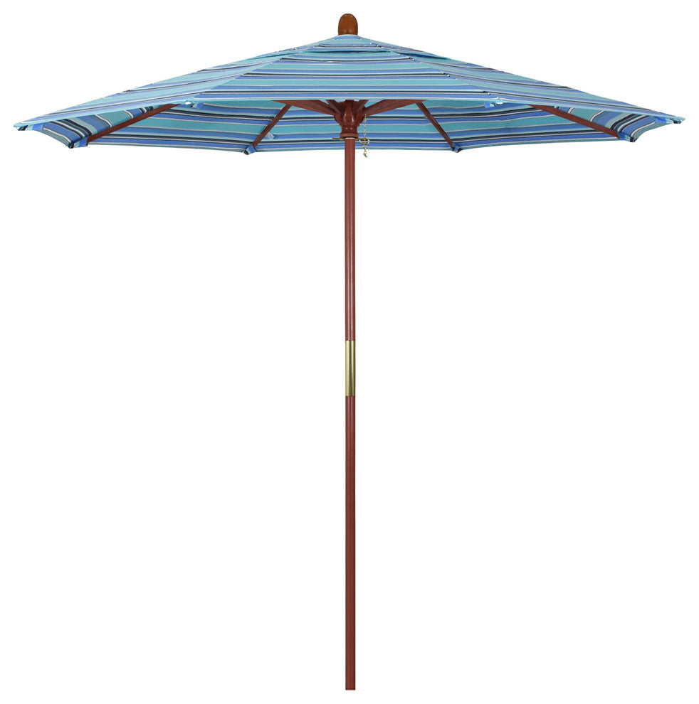 7.5' Wood Umbrella, Dolce Oasis