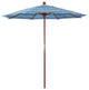 7.5' Wood Umbrella, Dolce Oasis