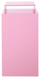 3 Drawer Locking Metal File Cabinet With Top Shelf, Pink