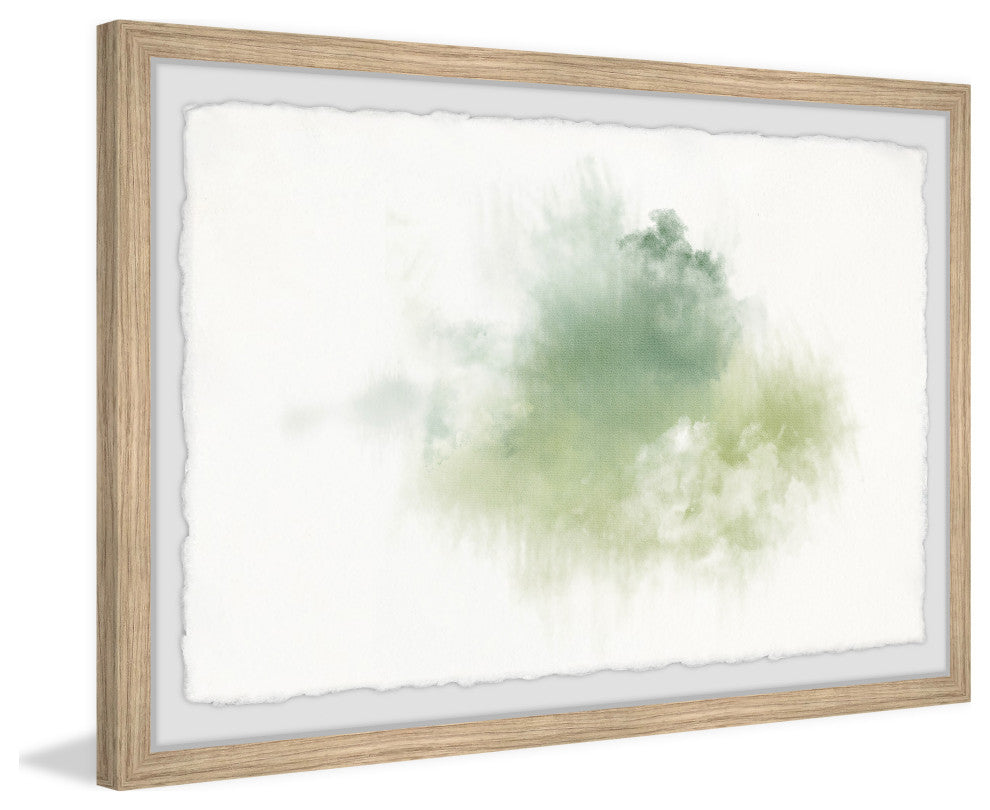 "Green Woodlands" Framed Painting Print, 12x8