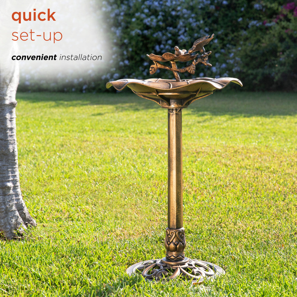 Plastic Birdbath