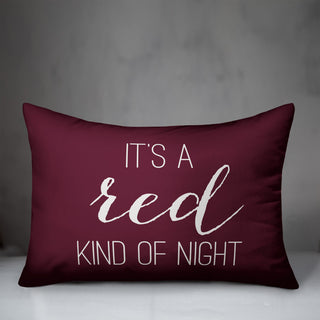 Is it a Red or White Night 14x20 Spun Poly Pillow