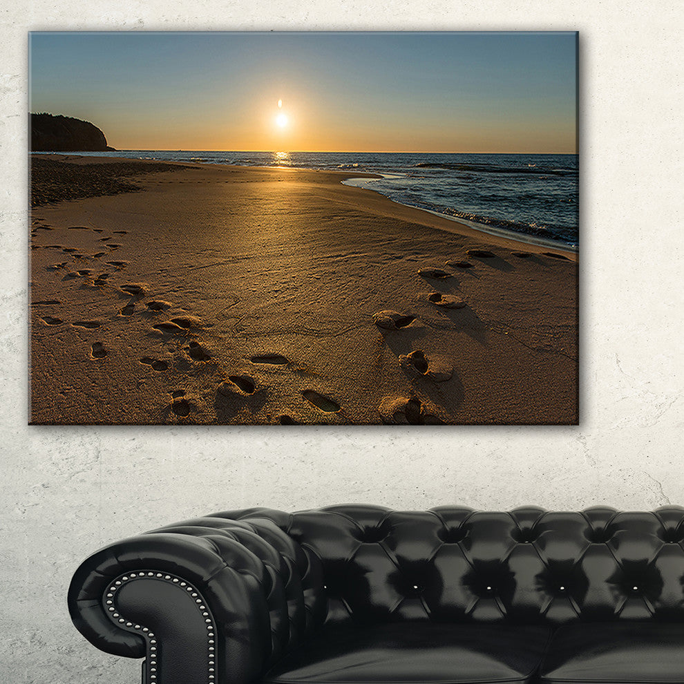 "Sydney Seashore at Sunrise" Canvas Print