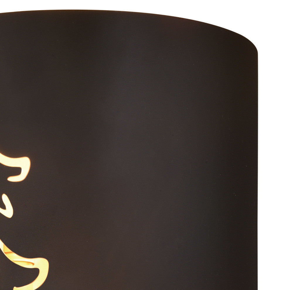 Katmai 5" Wall Light Noble Bronze and Brass Gold