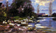 Alexander Koester Twelve Ducks Setting Out, 18"x27" Wall Decal