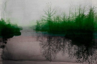 "Beetle Lake" Fine Art Canvas Print, 18"x12"