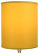 Fenchel Shades 12"x12"x14" Drum Lamp Shade, Linen Curry