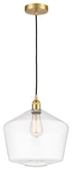 Innovations 616-1P-SG-G652-12-LED 1-Light Mini Pendant, Satin Gold