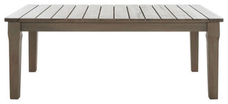 Safavieh Martinique Patio Coffee Table Light Grey