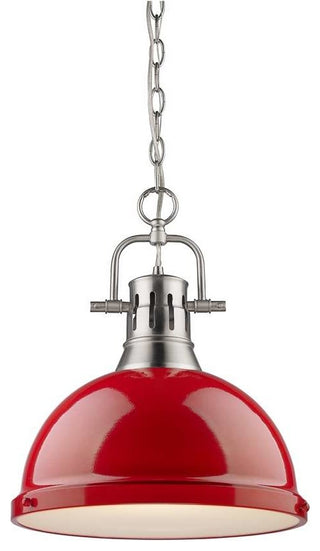 Golden Lighting Duncan Pendant, Pewter