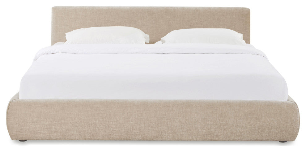 Isla Upholstered Bed, Taupe, King