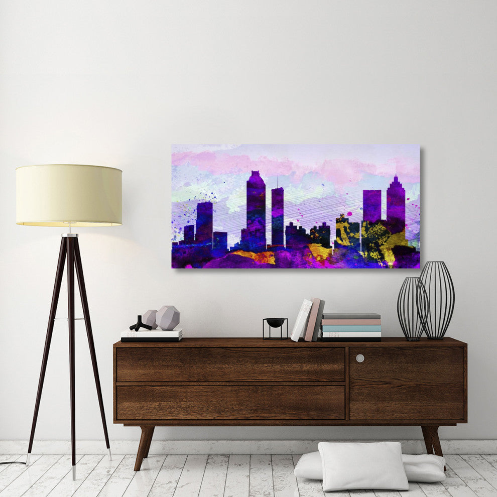 "Atlanta City Skyline" Fine Art Print