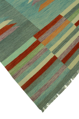 Winchester Kilim Bailey Red/Gray Rug, 6'7x9'10