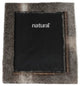 HomeRoots 11" x 13" Grey, Cowhide 8" x 10" Picture Frame