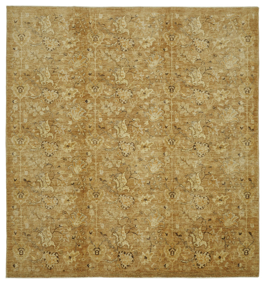 Rug N Carpet - Hand-knotted Oriental 7' 11'' x 9' 6'' Wool Oushak Area Rug