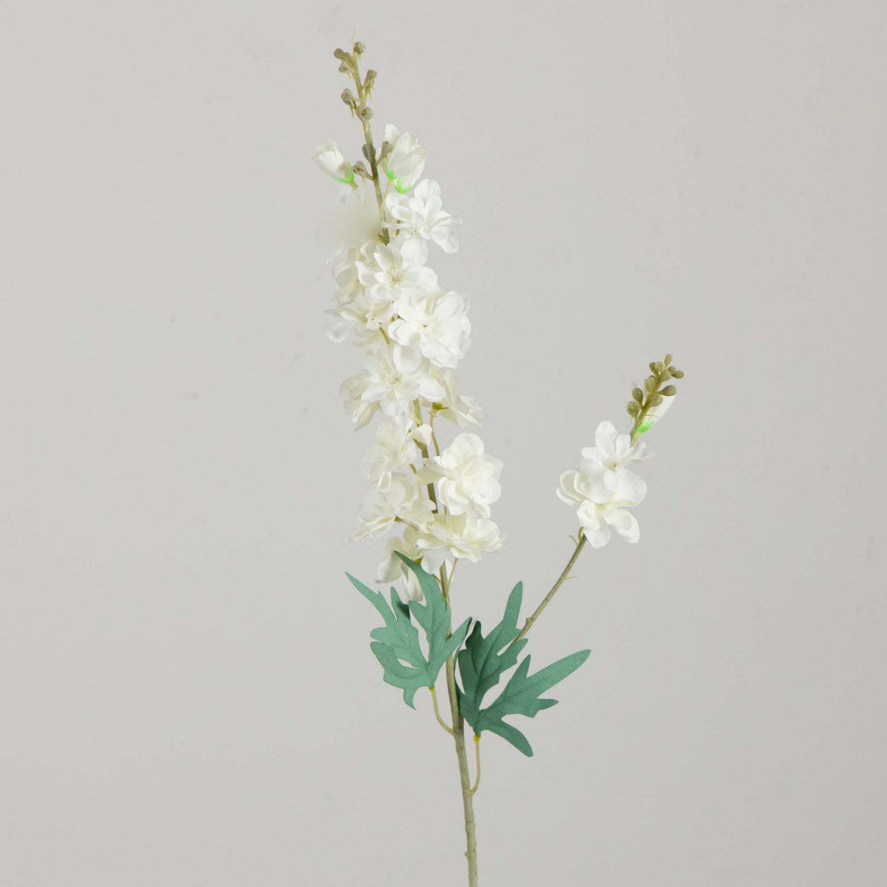 33" Artificial Delphinium Flower Stems, Set of 3
