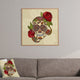 Deny Designs Valentina Ramos Sugar Skull Framed Wall Art