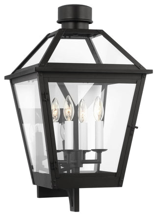 Hyannis Large Lantern, Textured Black