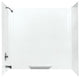 Mustee Bathtub Surround 60"x30"x58", White
