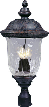 Maxim Carriage House DC 3-LT Outdoor Post Lantern Bronze - 3420WGOB
