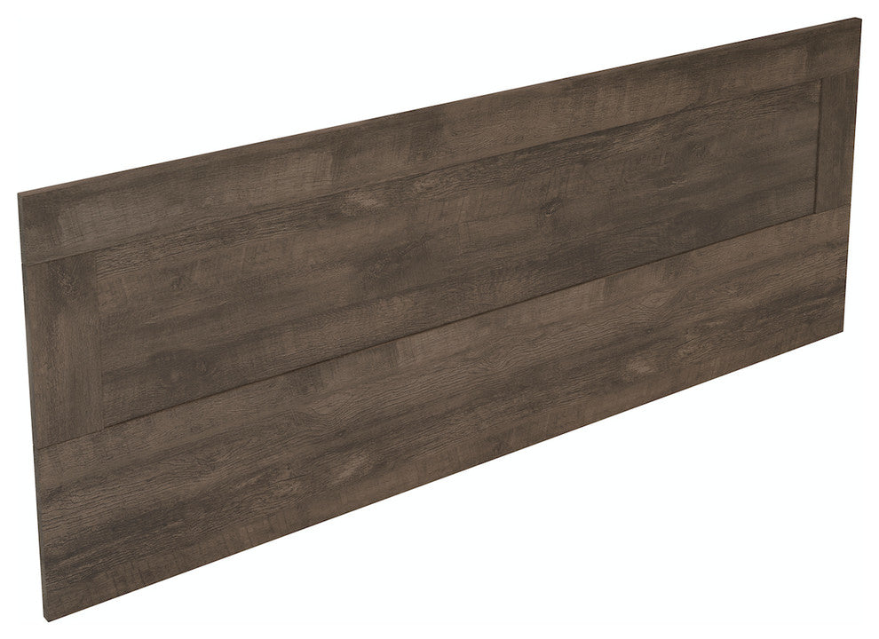 Sevilla Mid-Century Headboard, Distressed Brown, Queen