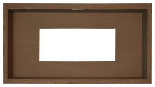 36" Chardonnay Floating Vanity with NativeStone Trough in Earth